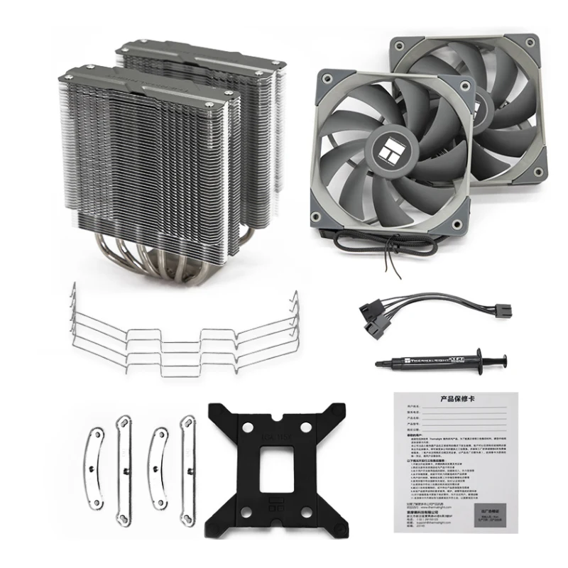 Thermalright PA120 Super Double Assassin AGHP Inverse Gravity Heat Pipe Radiator 6 Heat Pipe Double Towers Double Platform Full
Thermalright PA120 Super Double Assassin AGHP Inverse Gravity Heat Pipe Radiator 6 Heat Pipe Double Towers Double Platform Full