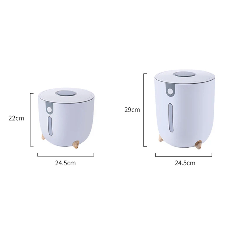 Kitchen Moisture-proof Rice Bucket Rice Storage Sealed Flip Cover Rice Storage Bucket with Sealing Ring Rice Container Dispenser
Kitchen Moisture-proof Rice Bucket Rice Storage Sealed Flip Cover Rice Storage Bucket with Sealing Ring Rice Container Dispenser