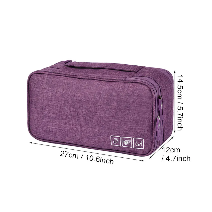High capacity Travel Storage Bag for Bra Underwear Socks Cosmetics New Wardrobe Closet Clothes organizer Accessories Storage Bag
High capacity Travel Storage Bag for Bra Underwear Socks Cosmetics New Wardrobe Closet Clothes organizer Accessories Storage Bag