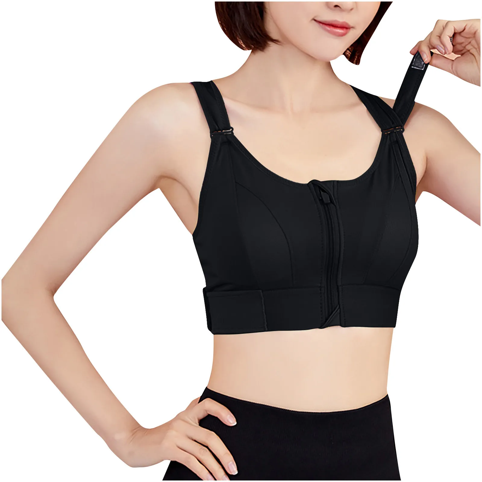 2021 Hot Selling Adjustable Front Zipper Sports Bra Shockproof Vest Without Rims Yoga Sports Beautiful Back Underwear Women
2021 Hot Selling Adjustable Front Zipper Sports Bra Shockproof Vest Without Rims Yoga Sports Beautiful Back Underwear Women