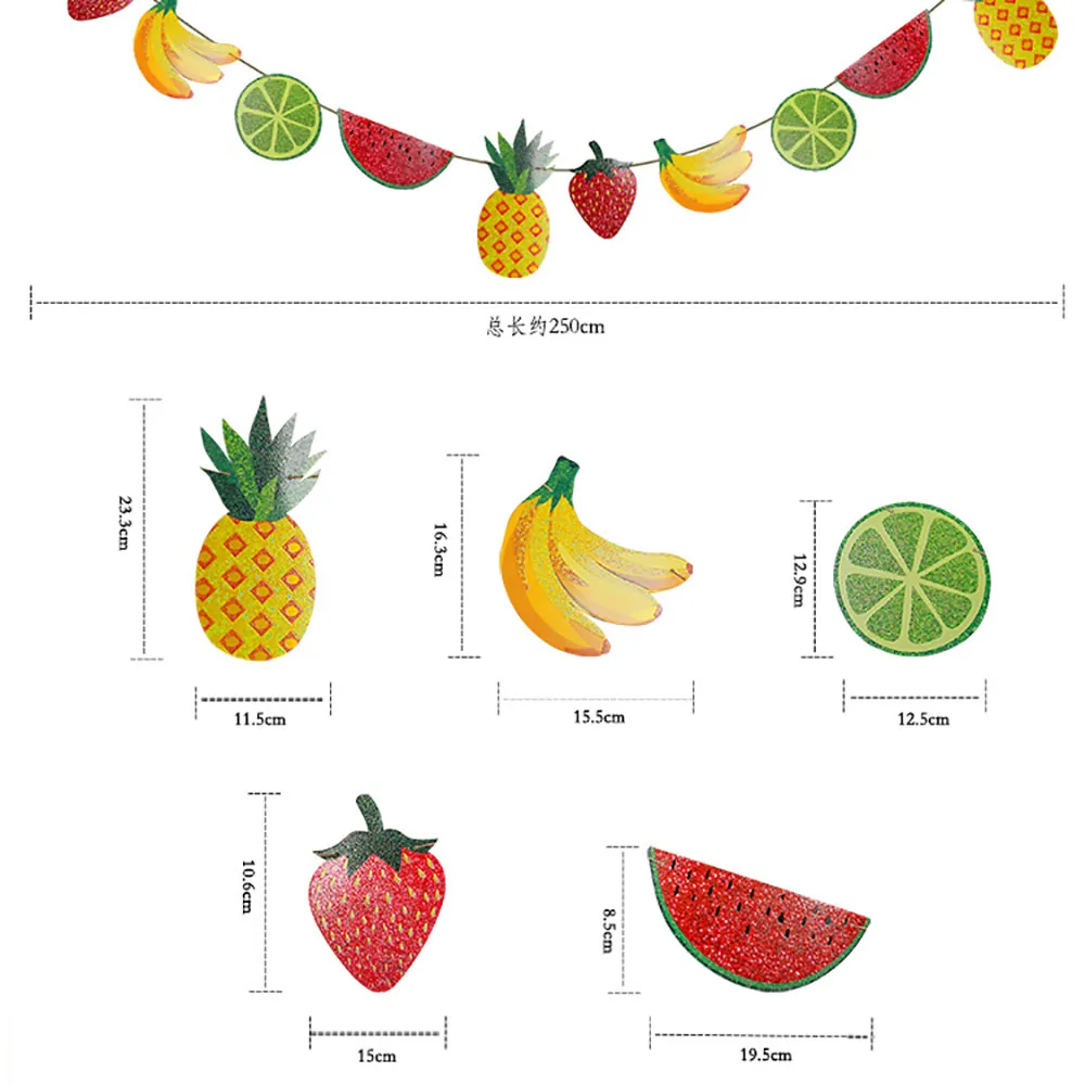 Fruit Theme Panels of Laqi Brandi Children's Room Birthday Party Welcome Party Decoration Ornament
Fruit Theme Panels of Laqi Brandi Children's Room Birthday Party Welcome Party Decoration Ornament