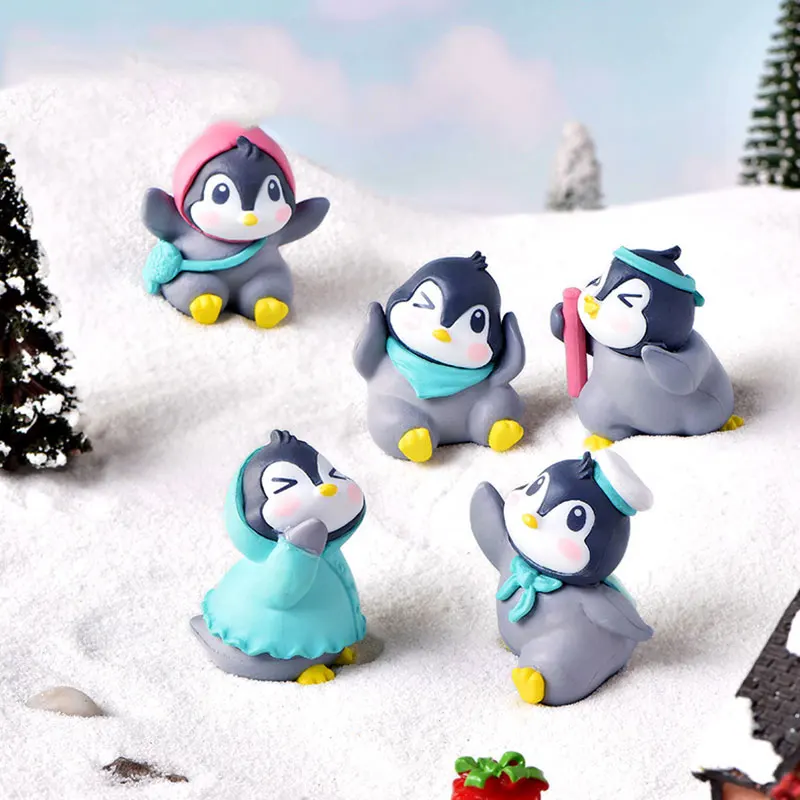 Cartoon Animal Penguin Model Plastic Micro Landscape Cute Figure Toys Gift Random Garden Decoration Multipurpose Home Supplies
Cartoon Animal Penguin Model Plastic Micro Landscape Cute Figure Toys Gift Random Garden Decoration Multipurpose Home Supplies