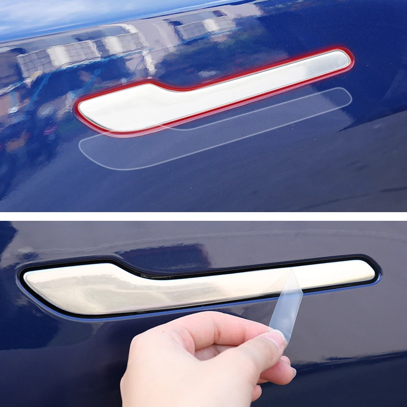 Apply To Tesla 3 Accessories External Protector Car Handle Sticker TPU Scratch Proof Transparent Carbon Sticker
Apply To Tesla 3 Accessories External Protector Car Handle Sticker TPU Scratch Proof Transparent Carbon Sticker