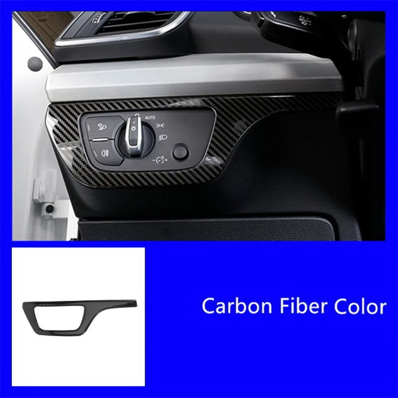 Car Carbon Fiber Headlight Button Frame Cover Trim Car Decoration For- Q5 FY 2018 2019
Car Carbon Fiber Headlight Button Frame Cover Trim Car Decoration For- Q5 FY 2018 2019