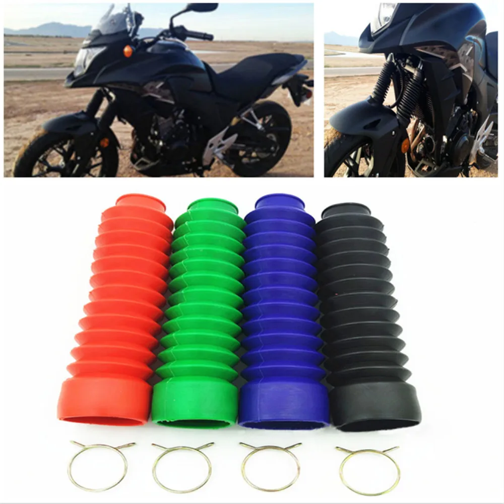 2Pcs Motorcycle Front Fork Cover Gaiters Gators Boot Shock Protector Dust Guard for Off Road Pit Dirt Bike Motocross Bicycle New
2Pcs Motorcycle Front Fork Cover Gaiters Gators Boot Shock Protector Dust Guard for Off Road Pit Dirt Bike Motocross Bicycle New
