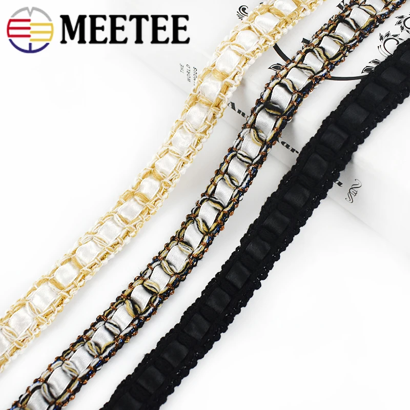 4/8Meter Meetee 2cm Braided Lace Trims Fabric Ribbon for Dress Appliques DIY Sewing Clothing Collar Laces Hair Decor Accessories
4/8Meter Meetee 2cm Braided Lace Trims Fabric Ribbon for Dress Appliques DIY Sewing Clothing Collar Laces Hair Decor Accessories