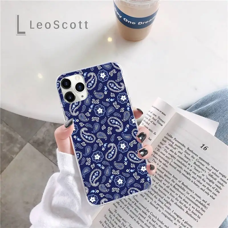 Royal Blue Bandana pattern Phone Case For iphone 12 5 5s 5c se 6 6s 7 8 plus x xs xr 11 pro max mini
Royal Blue Bandana pattern Phone Case For iphone 12 5 5s 5c se 6 6s 7 8 plus x xs xr 11 pro max mini