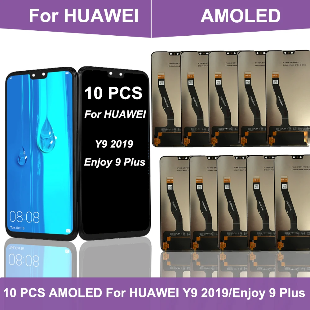 Wholesale 10 pcs For Enjoy 9 Plus LCD For Huawei Y9 2019 Display Touch Screen 6.5" JKM-LX1 JKM-LX2 LX3 LCD Display Panel Parts
Wholesale 10 pcs For Enjoy 9 Plus LCD For Huawei Y9 2019 Display Touch Screen 6.5" JKM-LX1 JKM-LX2 LX3 LCD Display Panel Parts