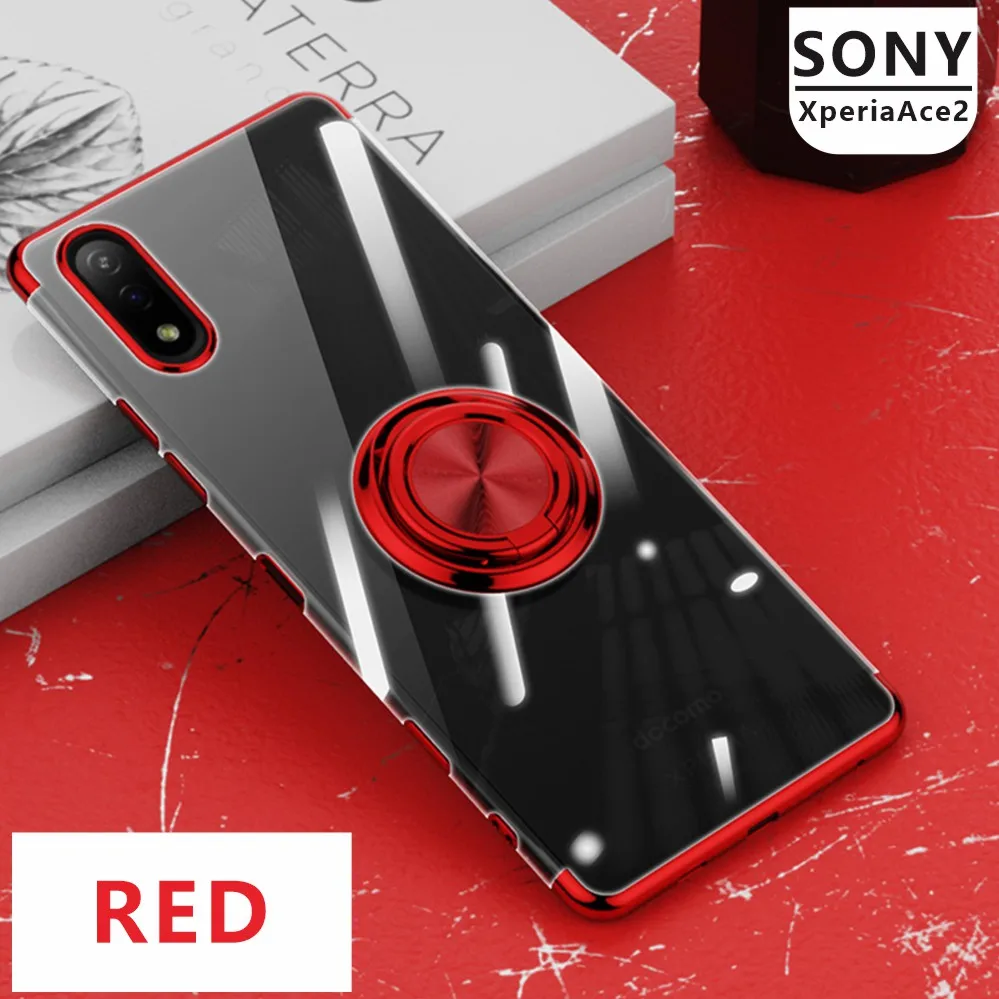[Red】sony XperiaAce2 мобильный телефон чехол ace ii Гальванизированный прозрачный защитный кольцевой держатель магнит
[Red】sony XperiaAce2 мобильный телефон чехол ace ii Гальванизированный прозрачный защитный кольцевой держатель магнит