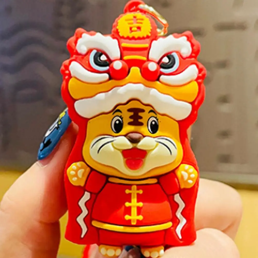 Eco-friendly Fashion Chinese Year of The Tiger Key Ring Holder Lightweight Key Ring Simulated for Friends
Eco-friendly Fashion Chinese Year of The Tiger Key Ring Holder Lightweight Key Ring Simulated for Friends