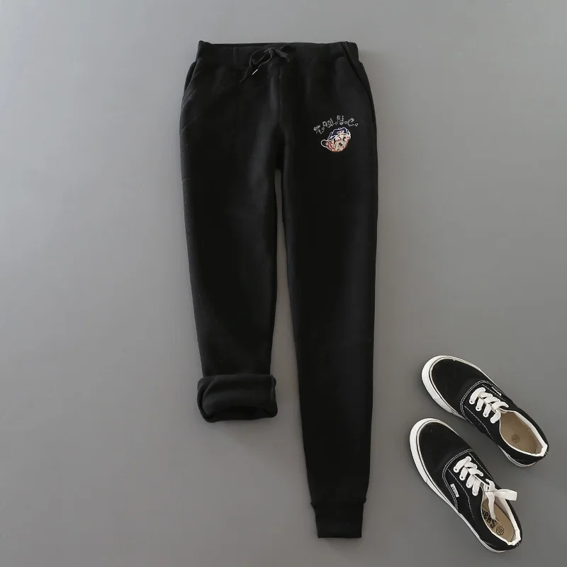 2019 Winter cotton pants lambskin sweatpants wool casual pants plus velvet thickening pants large size pants women
2019 Winter cotton pants lambskin sweatpants wool casual pants plus velvet thickening pants large size pants women