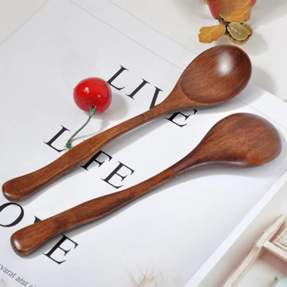 5pcs Wooden Spoon Kitchen Utensil Long Handle Nanmu Cooking Soup Teaspoon Japanese-style Kitchen Tools Tableware Dinnerware
5pcs Wooden Spoon Kitchen Utensil Long Handle Nanmu Cooking Soup Teaspoon Japanese-style Kitchen Tools Tableware Dinnerware
