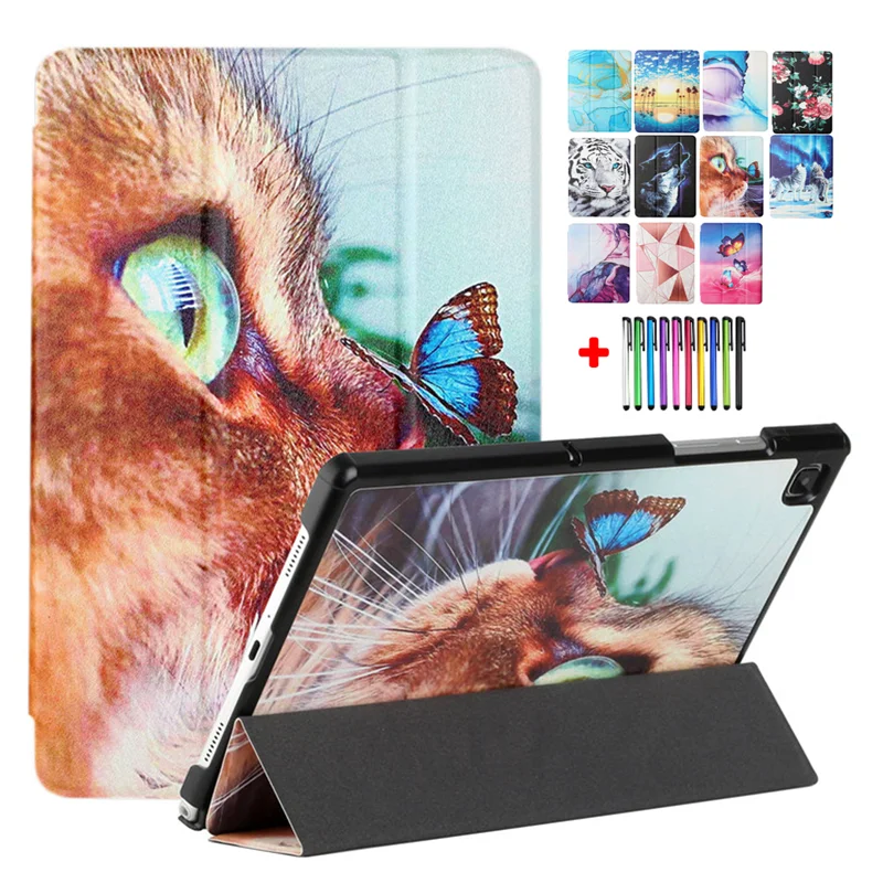 Чехол для Lenovo Tab M8 чехол планшета FHD HD с рисунком волка кошки | Компьютеры и офис