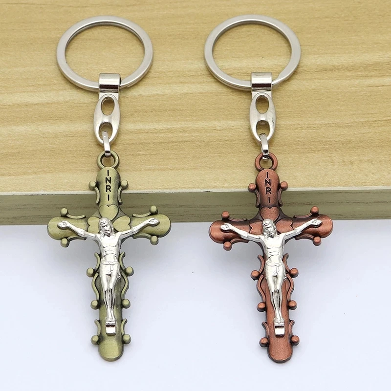 Catholic Christianity Religious Saints Vintage Jesus Cross Necklace Jewelry Car Keychain Jewelry Pendant
Catholic Christianity Religious Saints Vintage Jesus Cross Necklace Jewelry Car Keychain Jewelry Pendant