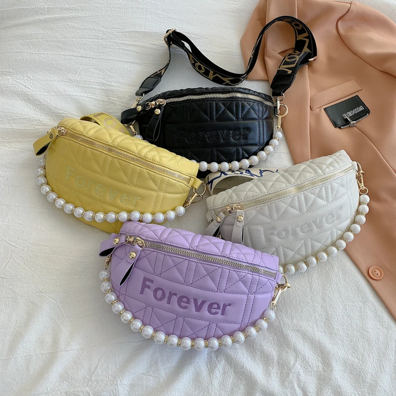 Brand Lingge Women's Shoulder Bag Multi Function Chest Bag Casual Waist Bag Pearl Handbag PU Leather Crossbody Bag Female Purses
Brand Lingge Women's Shoulder Bag Multi Function Chest Bag Casual Waist Bag Pearl Handbag PU Leather Crossbody Bag Female Purses