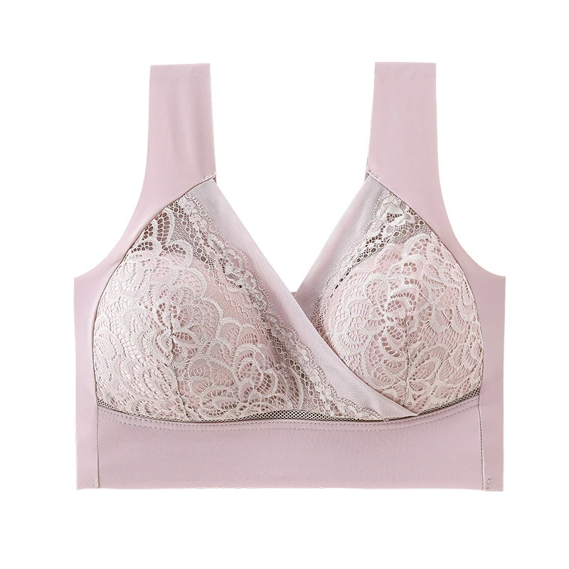 Plus Size Comfort Wireless Air Permeable Support Lace Breathable High Quality Cotton Lining Underwired Bra For Woman FS9
Plus Size Comfort Wireless Air Permeable Support Lace Breathable High Quality Cotton Lining Underwired Bra For Woman FS9