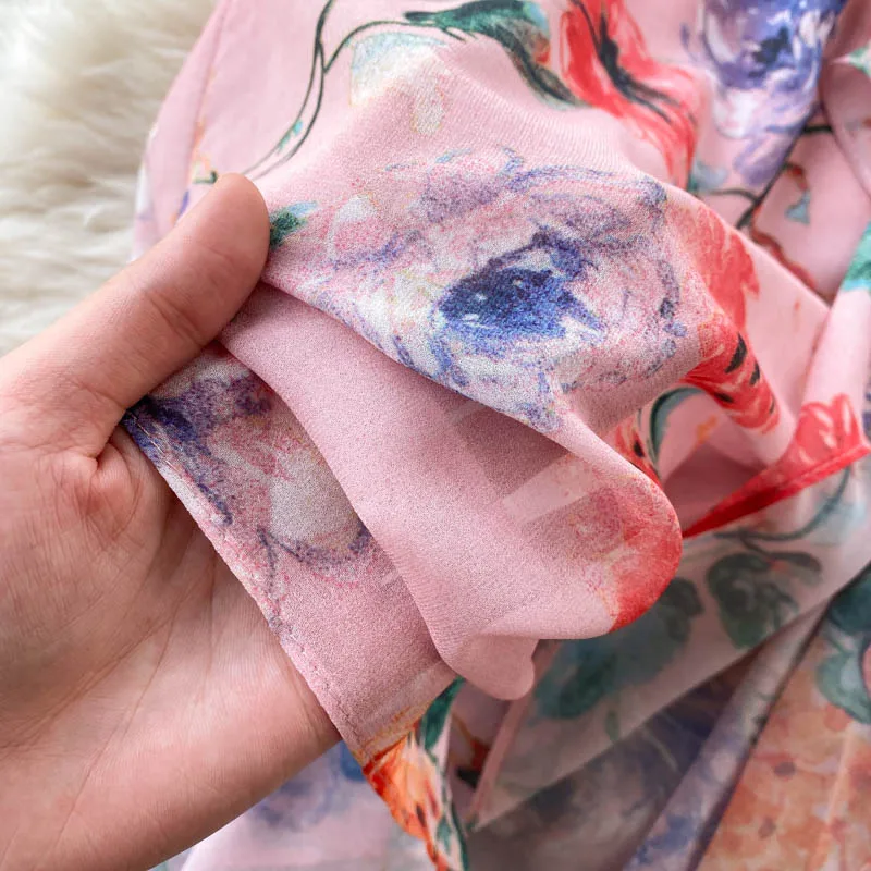 2021 sling design sense niche wear fashionable holiday style print mid-length irregular ruffle dress female summer
2021 sling design sense niche wear fashionable holiday style print mid-length irregular ruffle dress female summer