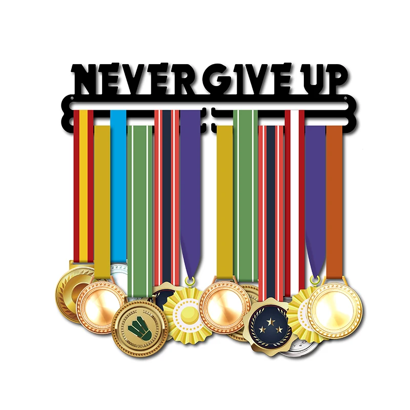Inspirational medal hanger Metal medal holder Sport medal display rack hold 36 medals
Inspirational medal hanger Metal medal holder Sport medal display rack hold 36 medals