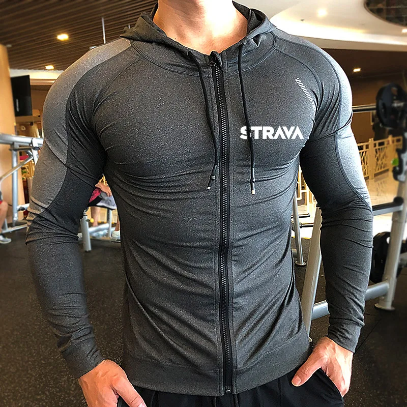 Men's Running Windbreaker Hoodies Gym Training Fitness Jacket Shirt Compression Elastic Bodybuilding Outerwear Sports Jacket
Men's Running Windbreaker Hoodies Gym Training Fitness Jacket Shirt Compression Elastic Bodybuilding Outerwear Sports Jacket