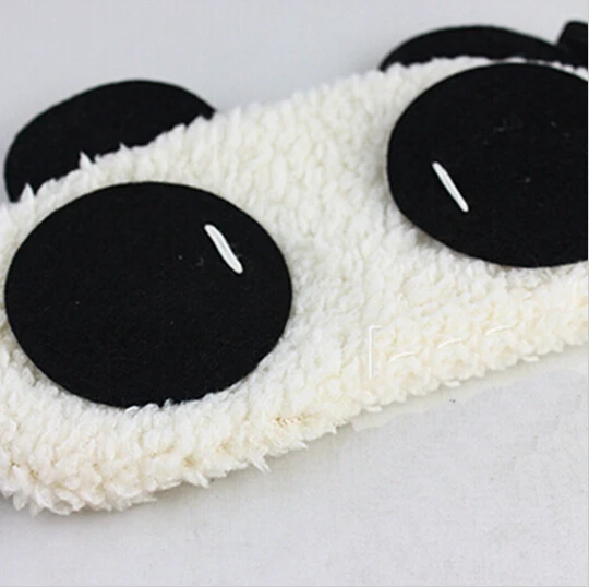 New 1PCS Cute Face Panda Eye Mask Eyeshade Shading Sleep Cotton Goggles Cover Health Care | Красота и здоровье