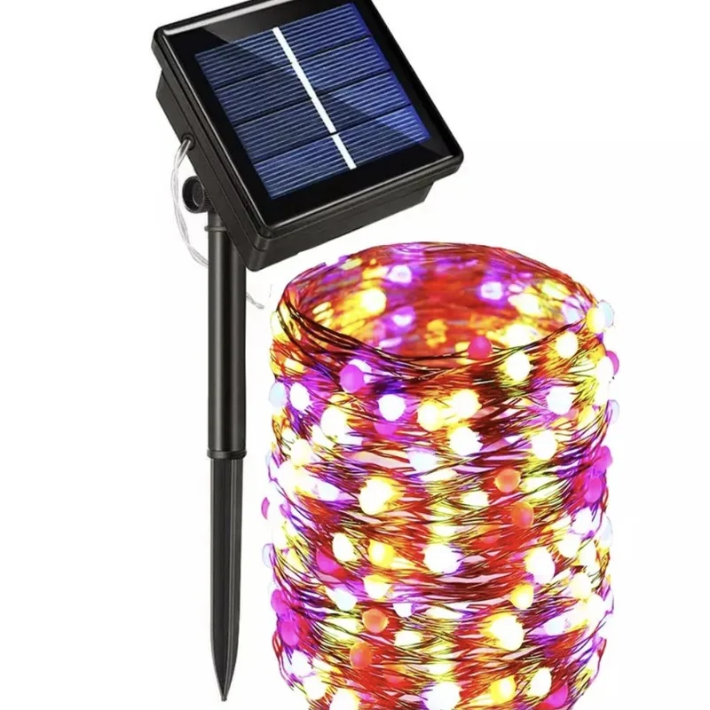 Solar String Fairy Lights 10m 100LED / 20M 200LED Waterproof Outdoor Garland Solar Power Lamp Christmas for Garden Decoration
Solar String Fairy Lights 10m 100LED / 20M 200LED Waterproof Outdoor Garland Solar Power Lamp Christmas for Garden Decoration