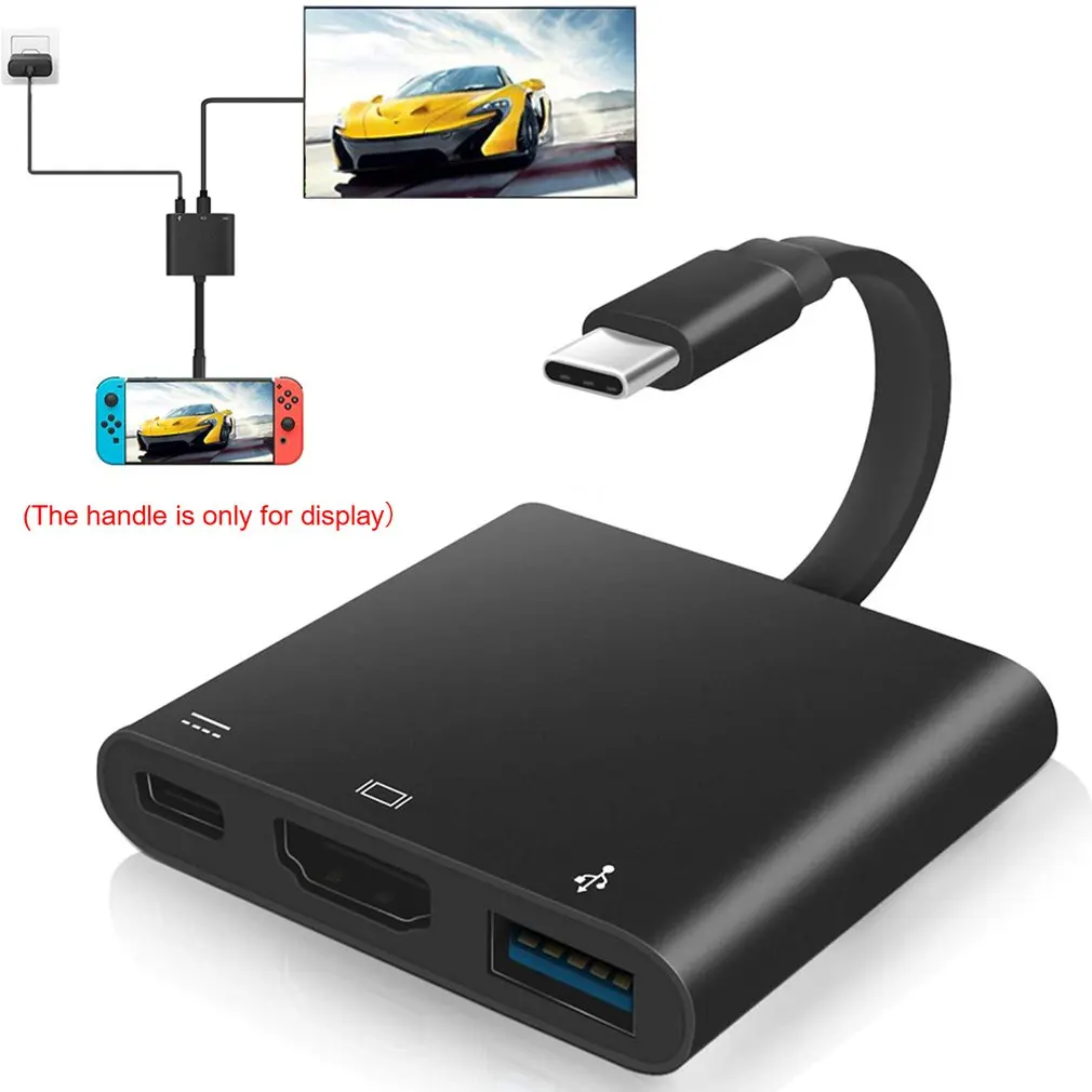 Type C To HDMI-compatible USB3.0 Hub Adapter For MacBook For Huawei For Xiaomi PD 3 In 1 Flat Wire Multi Function Dropshipping
Type C To HDMI-compatible USB3.0 Hub Adapter For MacBook For Huawei For Xiaomi PD 3 In 1 Flat Wire Multi Function Dropshipping