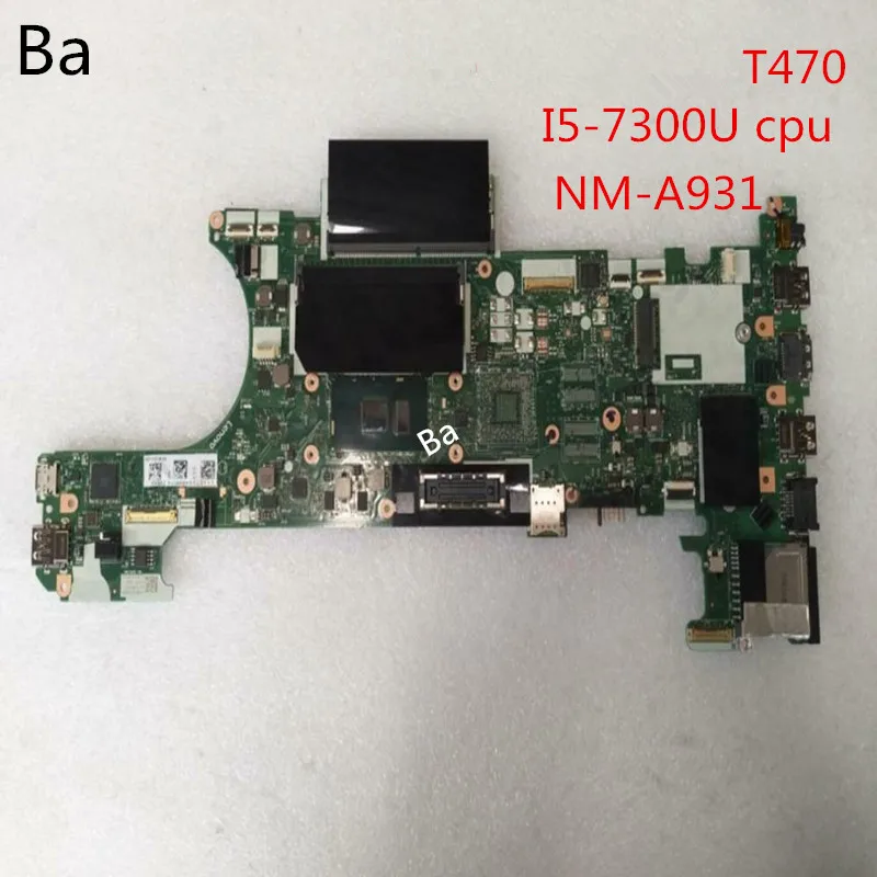 Для Lenovo ThinkPad T470 материнская плата для ноутбука I5-7300U CPU интегрированная видеокарта NM-A931 материнская плата полностью протестирована
Для Lenovo ThinkPad T470 материнская плата для ноутбука I5-7300U CPU интегрированная видеокарта NM-A931 материнская плата полностью протестирована