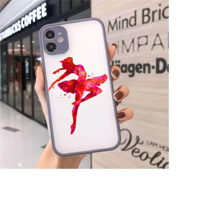 Cute cartoon art colorful ballerina Phone Cases Matte Transparent For iPhone 12 Mini 11 Pro XR XS Max 7 8 Plus
Cute cartoon art colorful ballerina Phone Cases Matte Transparent For iPhone 12 Mini 11 Pro XR XS Max 7 8 Plus