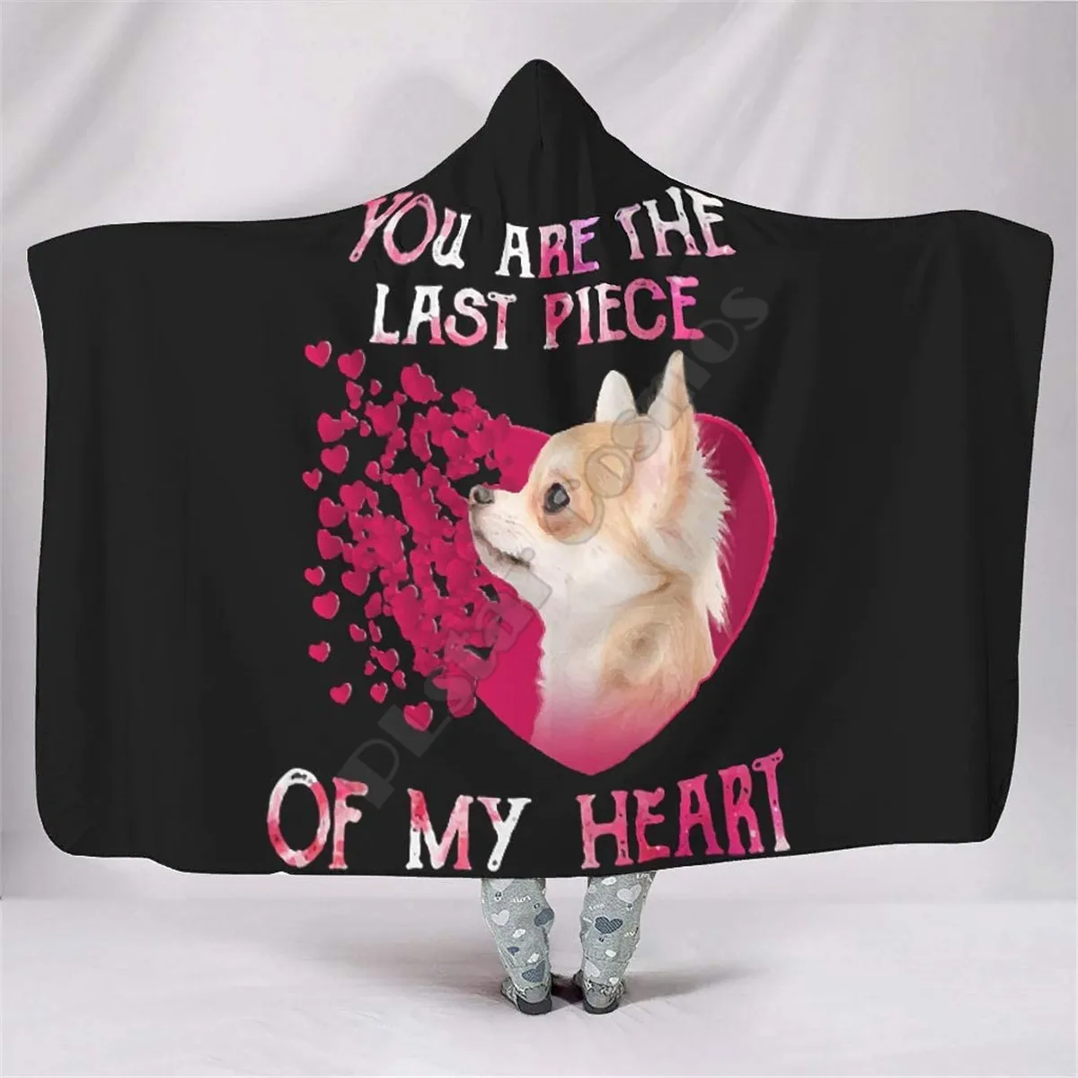Chihuahua Last Piece 3D Printed Hooded Blanket Adult Kids Sherpa Fleece Wearable Blanket Cuddle Offices in Cold Weather Gorgeous
Chihuahua Last Piece 3D Printed Hooded Blanket Adult Kids Sherpa Fleece Wearable Blanket Cuddle Offices in Cold Weather Gorgeous