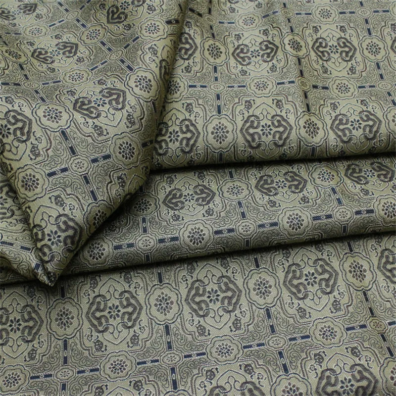 C1077 Grey Chinese Silk Jacquard Brocade Fabric For Chinoiserie Clothing Sofa Decoration Cloth Curtain Pillow Case Fabrics
C1077 Grey Chinese Silk Jacquard Brocade Fabric For Chinoiserie Clothing Sofa Decoration Cloth Curtain Pillow Case Fabrics