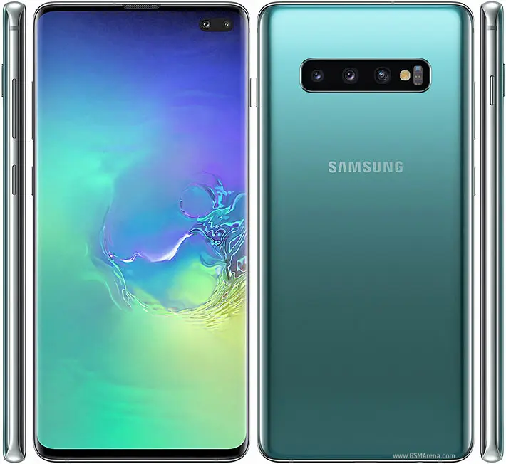 Разблокированный телефон Samsung Galaxy S10 + Plus G975F/U 128 ГБ 512 Восьмиядерный процессор