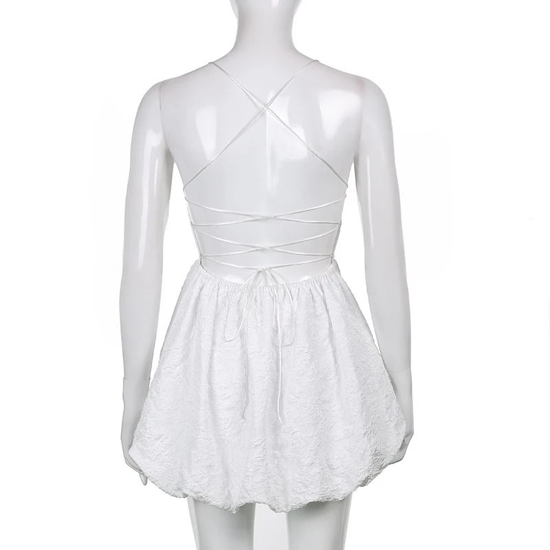 Rapcopter Vintage Ball Gown Dress Elegant Mini Dress Summer Backless Short Dress Cross Bandage Dress Women Evening Dress Holiday
Rapcopter Vintage Ball Gown Dress Elegant Mini Dress Summer Backless Short Dress Cross Bandage Dress Women Evening Dress Holiday