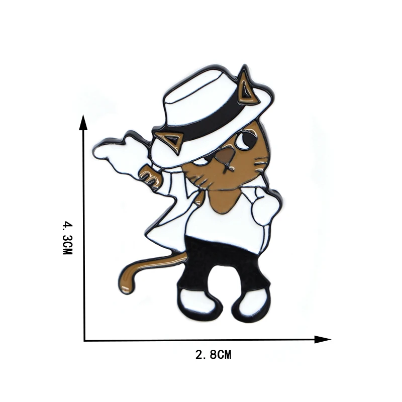 Dancer Cat Badge Creative Animal Enamel Pin Boy and Girls Lapel Oil Drop Pins Jewelry Hat/Backpack Gift Brooches S176
Dancer Cat Badge Creative Animal Enamel Pin Boy and Girls Lapel Oil Drop Pins Jewelry Hat/Backpack Gift Brooches S176