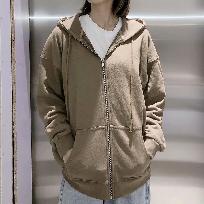 Fleece Plus Size Sweatshirt Women Autumn Winter Hoodies Zipper Hooded Pullover Side Zipper Jacket Coats Thick Warm Sweatshirts
Fleece Plus Size Sweatshirt Women Autumn Winter Hoodies Zipper Hooded Pullover Side Zipper Jacket Coats Thick Warm Sweatshirts