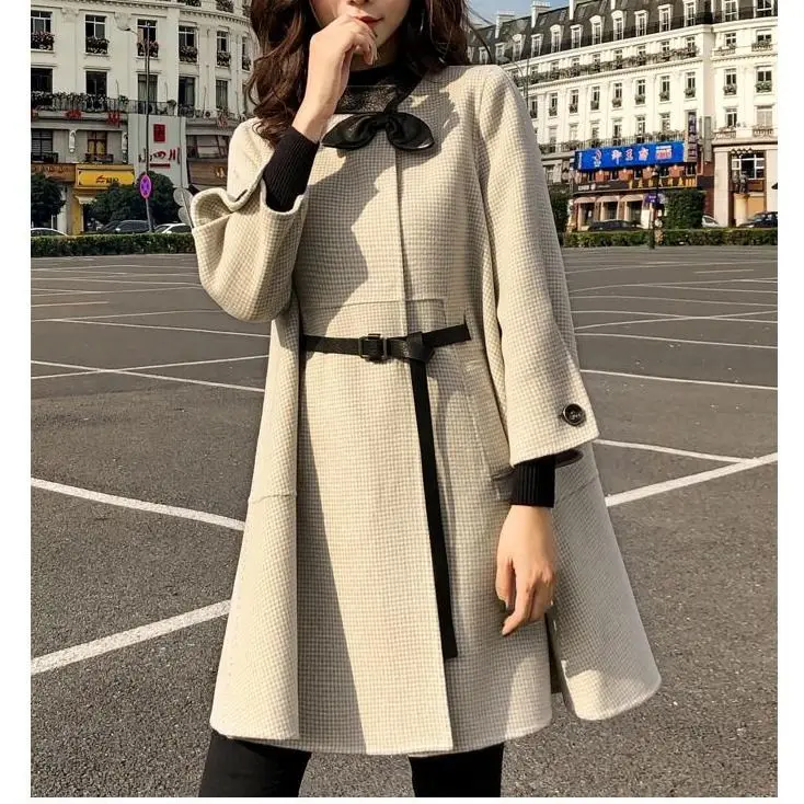 Woolen coat women's autumn winter 2020 new women's wear Korean thousand bird lattice autumn woolen coat
Woolen coat women's autumn winter 2020 new women's wear Korean thousand bird lattice autumn woolen coat