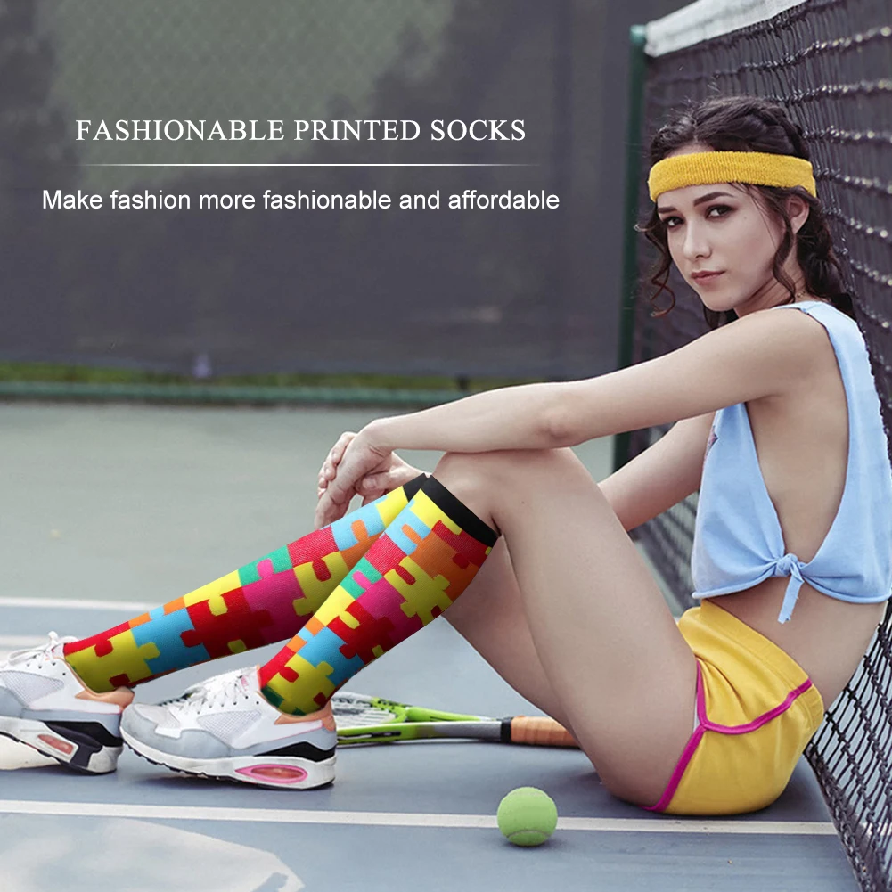 8 Pairs Cotton Knee High Long Socks Fashion Christmas Printed Women Men Elastic Casual Middle Tube High Long Socks
8 Pairs Cotton Knee High Long Socks Fashion Christmas Printed Women Men Elastic Casual Middle Tube High Long Socks