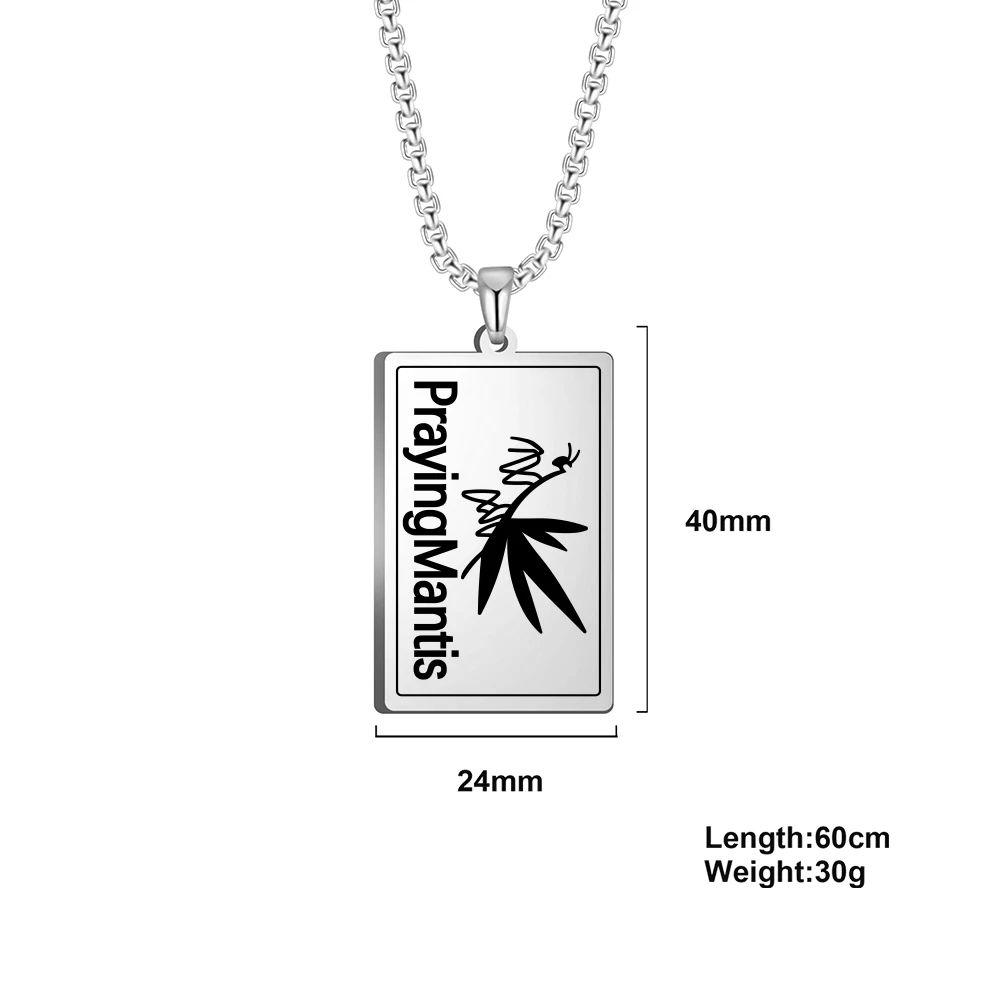 LIKGREAT Punk Hiphop Stainless Steel Big Square Pendant Necklace Gold Silver Black Color Long Chain Jewelry Fathers Day Gifts
LIKGREAT Punk Hiphop Stainless Steel Big Square Pendant Necklace Gold Silver Black Color Long Chain Jewelry Fathers Day Gifts