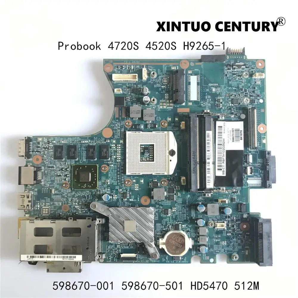598670-001 598670-501 для HP Probook 4720S 4520S материнская плата ноутбука H9265-1 48.4GK06.011 W/ HD5470 512MB GPU 100% тестирование работы
598670-001 598670-501 для HP Probook 4720S 4520S материнская плата ноутбука H9265-1 48.4GK06.011 W/ HD5470 512MB GPU 100% тестирование работы
