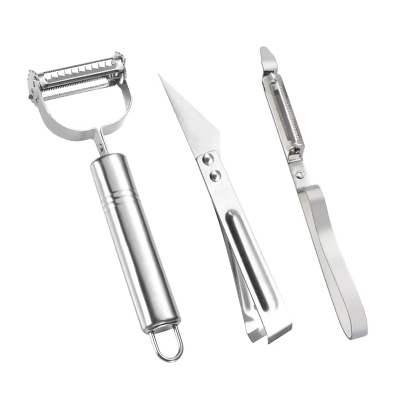 Stainless Steel Multi-function Vegetable Peeler&Julienne Cutter Julienne Peeler Potato Carrot Grater Kitchen Tool
Stainless Steel Multi-function Vegetable Peeler&Julienne Cutter Julienne Peeler Potato Carrot Grater Kitchen Tool
