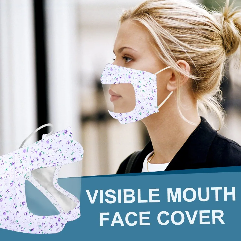 1pc Adult Mask With Clear Window Visible Expression For The Deaf And Hard Of Hearing Creative Transparent Screen Mouth Cover
1pc Adult Mask With Clear Window Visible Expression For The Deaf And Hard Of Hearing Creative Transparent Screen Mouth Cover