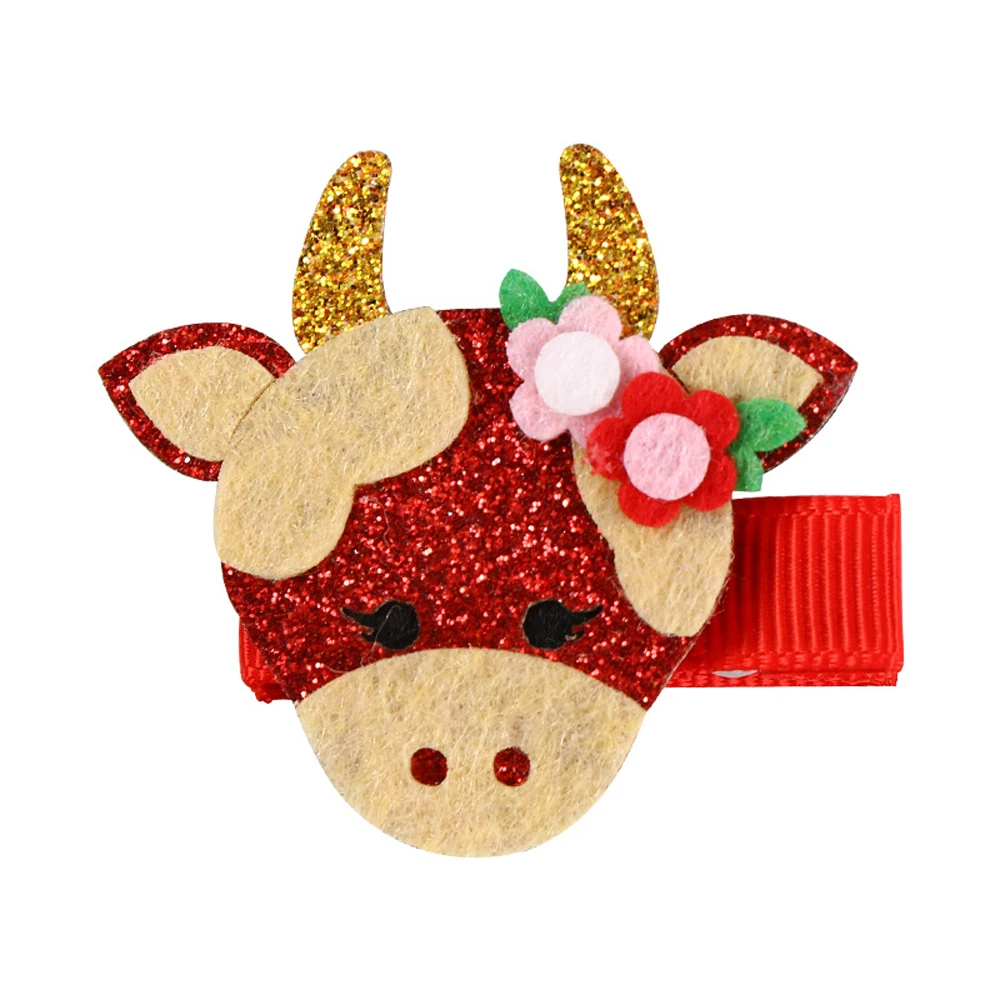 Cute Baby Small Cow Hair Clips Safety Hair Pins Barrettes for Children Girls Kids New Year Hair Accessories
Cute Baby Small Cow Hair Clips Safety Hair Pins Barrettes for Children Girls Kids New Year Hair Accessories