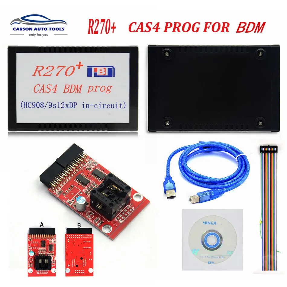 Newest 1.20 R270+ V1.20 Auto R270 CAS4 BDM Programmer R270+ CAS4 BDM R270 PLUS Professional for b-mw auto key programming tools
Newest 1.20 R270+ V1.20 Auto R270 CAS4 BDM Programmer R270+ CAS4 BDM R270 PLUS Professional for b-mw auto key programming tools