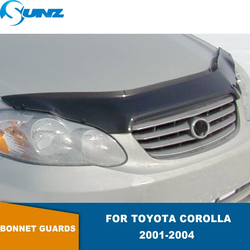 Bonnet Guards For Toyota Corolla 2001 2002 2003 2004 Tinted Guard Front Bug Shield Hood Deflector Guard SUNZ
Bonnet Guards For Toyota Corolla 2001 2002 2003 2004 Tinted Guard Front Bug Shield Hood Deflector Guard SUNZ