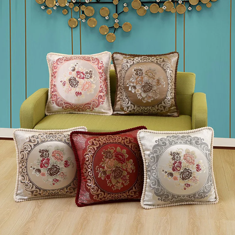 Autumn and Winter Jacquard Pillowcase Home Gift Decoration Natural Soft and Comfortable Cushion Sofa Cushion Head Cushion
Autumn and Winter Jacquard Pillowcase Home Gift Decoration Natural Soft and Comfortable Cushion Sofa Cushion Head Cushion