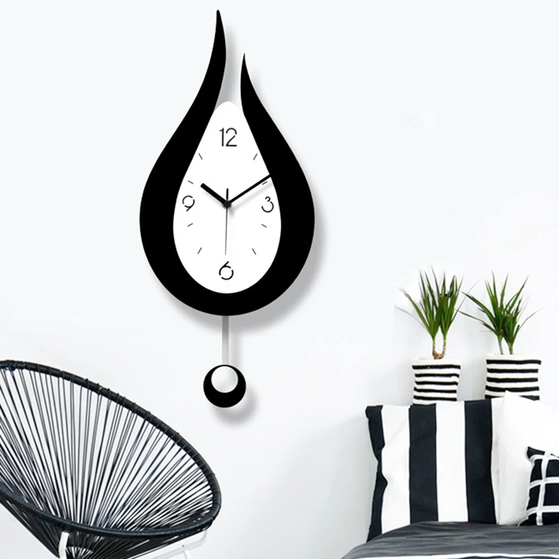 Swing Wall Clock Modern Design Nordic Style Fashion Creative Bedroom Silent Quartz Watche Living Room Wall Clocks BB50W
Swing Wall Clock Modern Design Nordic Style Fashion Creative Bedroom Silent Quartz Watche Living Room Wall Clocks BB50W