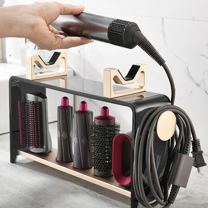 Подставка для вертикального фена Dyson устройство завивки волос без перфорации |