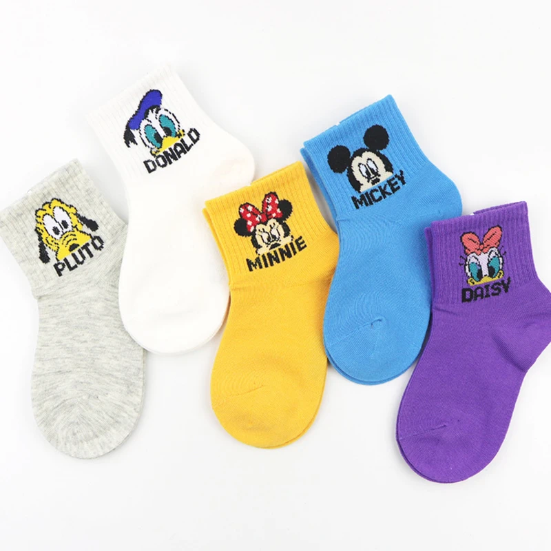 5 Pairs/lot Disney Baby Socks Newborn Spring Casual New Korean Cute Mickey Minnie Donald Duck Socks Comfortable Sport Kids Socks
5 Pairs/lot Disney Baby Socks Newborn Spring Casual New Korean Cute Mickey Minnie Donald Duck Socks Comfortable Sport Kids Socks