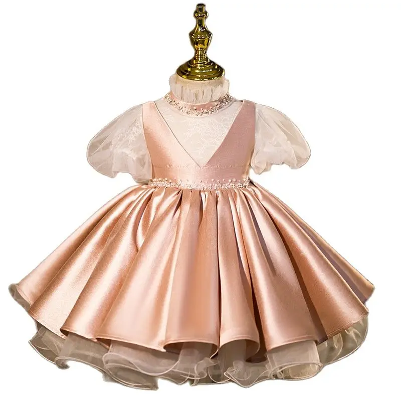 2y-14y Child Girl Wedding Ceremony Dress Puffy Princess Dress Baby Girl Wedding Party Baby Girl Birthday Dress robe fillette
2y-14y Child Girl Wedding Ceremony Dress Puffy Princess Dress Baby Girl Wedding Party Baby Girl Birthday Dress robe fillette