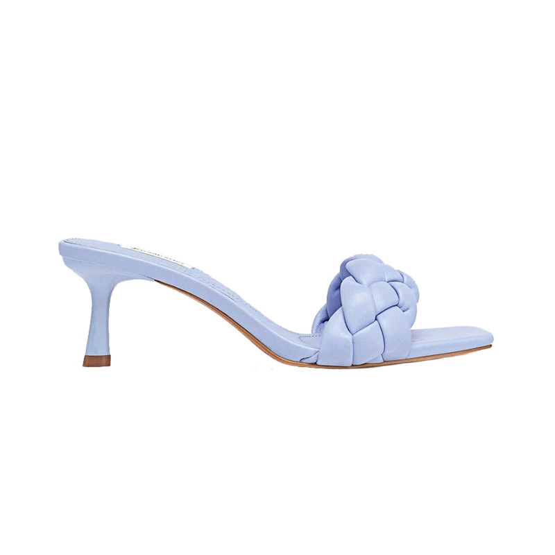 Blue Slippers Weave Leather Women Sandal Open Toe Low Heel Casual Slides Summer Outdoor Beach Female Flip Flops
Blue Slippers Weave Leather Women Sandal Open Toe Low Heel Casual Slides Summer Outdoor Beach Female Flip Flops