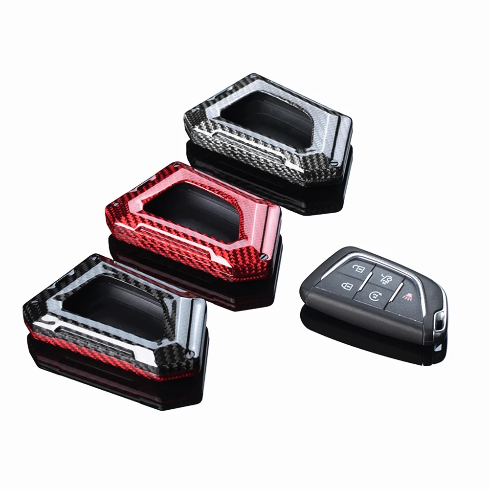Car Interior Accessories Keychain Case For Cadillac CT5 2019-2020 Smart Remote Key Fob Shell Cover Red Real Carbon Fiber
Car Interior Accessories Keychain Case For Cadillac CT5 2019-2020 Smart Remote Key Fob Shell Cover Red Real Carbon Fiber